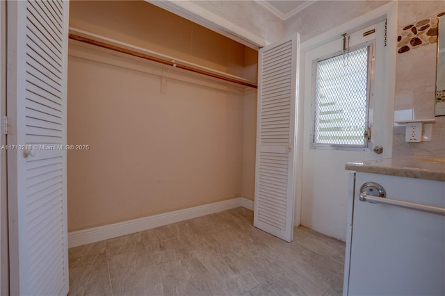 view of closet