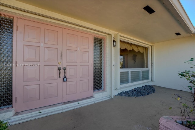 view of entrance to property