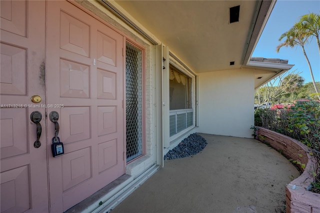 view of property entrance