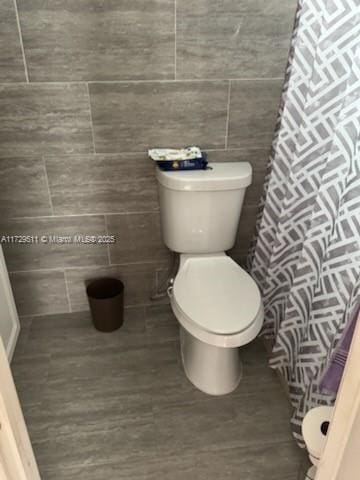 bathroom with toilet