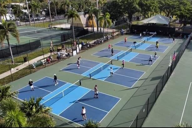 view of sport court