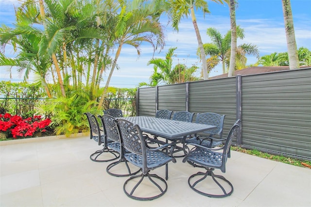 view of patio