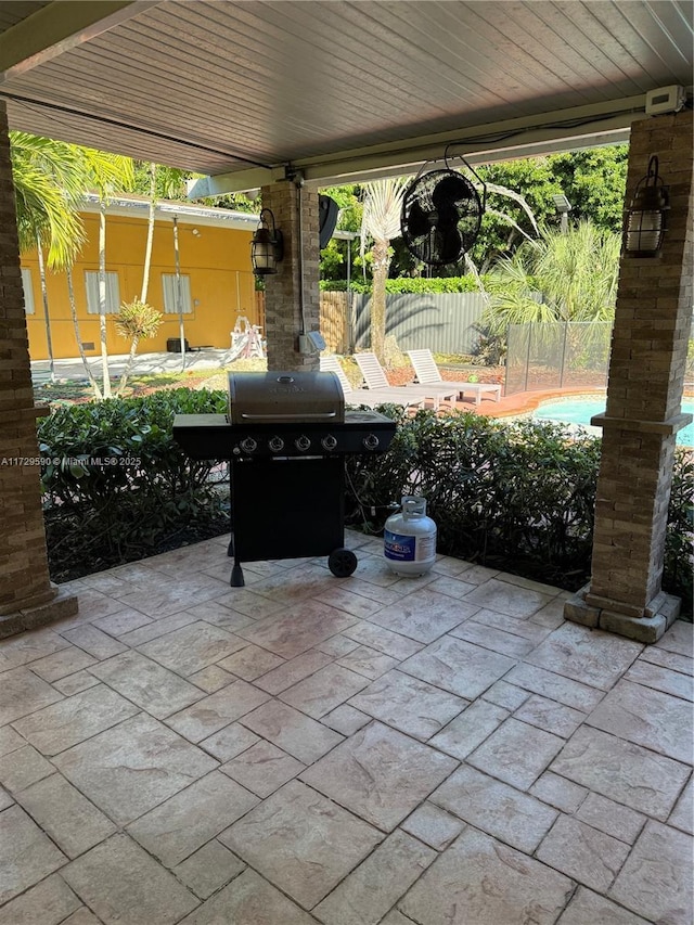 11845 SW 97th Ave, Miami, FL 33176 - view of patio featuring a grill