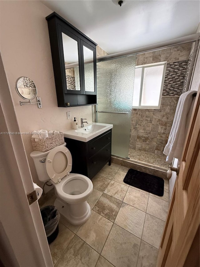 11845 SW 97th Ave, Miami, FL 33176 - bathroom with toilet, walk in shower, and vanity