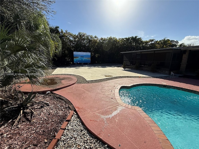 11845 SW 97th Ave, Miami, FL 33176 - view of swimming pool with a patio
