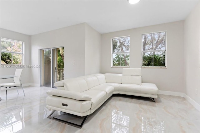 view of living room