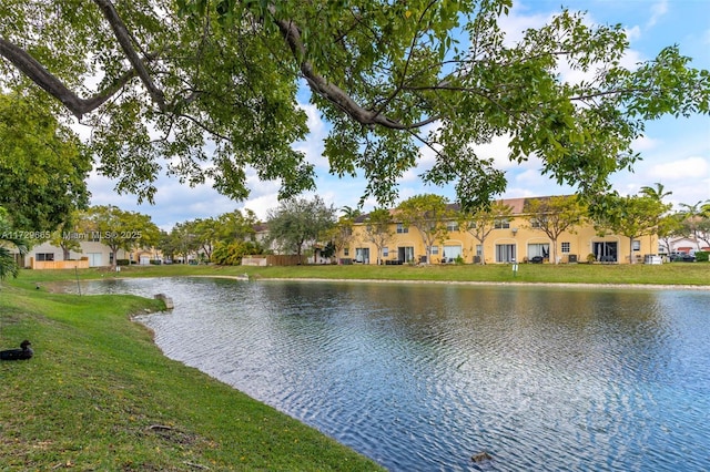 property view of water