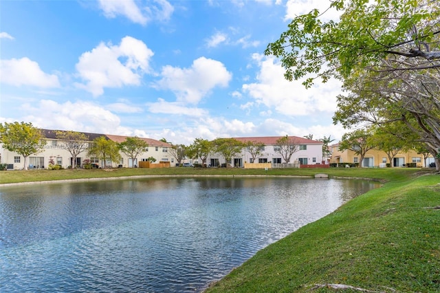 property view of water