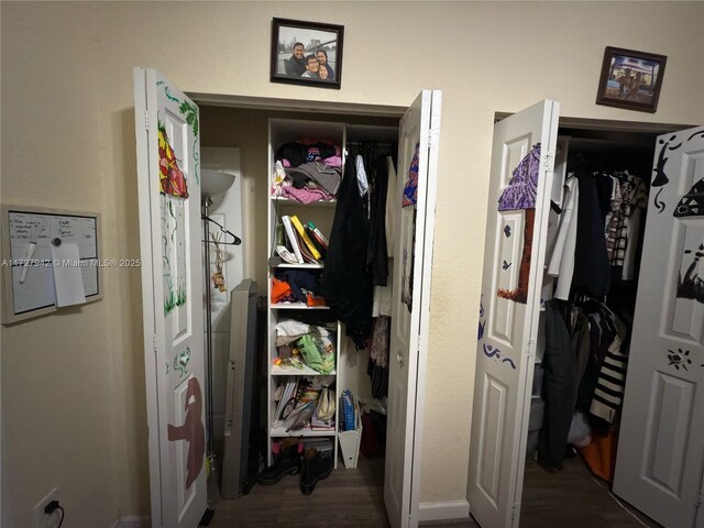 view of closet