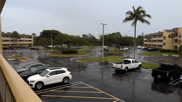 view of vehicle parking