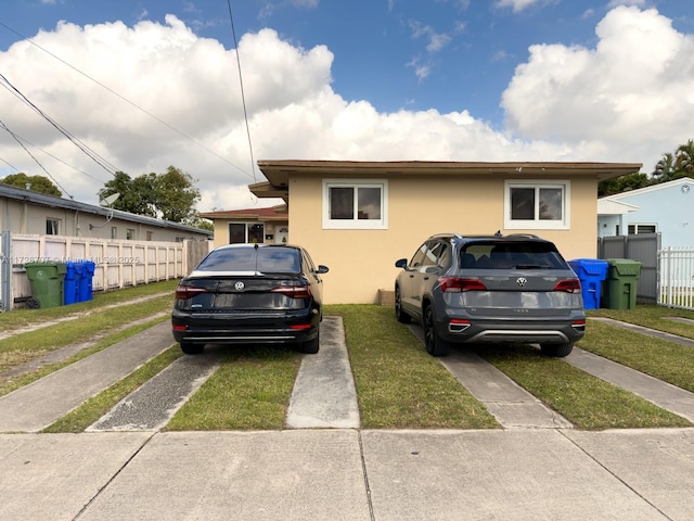 view of bungalow