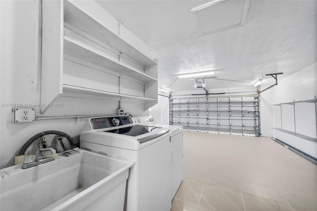 2070 NW 84th Ter, Pembroke Pines, FL 33024 - washroom with separate washer and dryer and tile patterned floors
