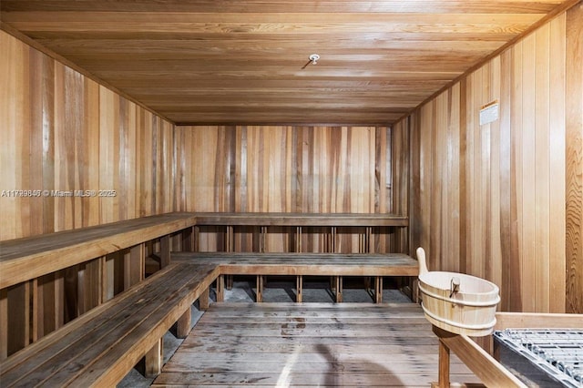 view of sauna / steam room