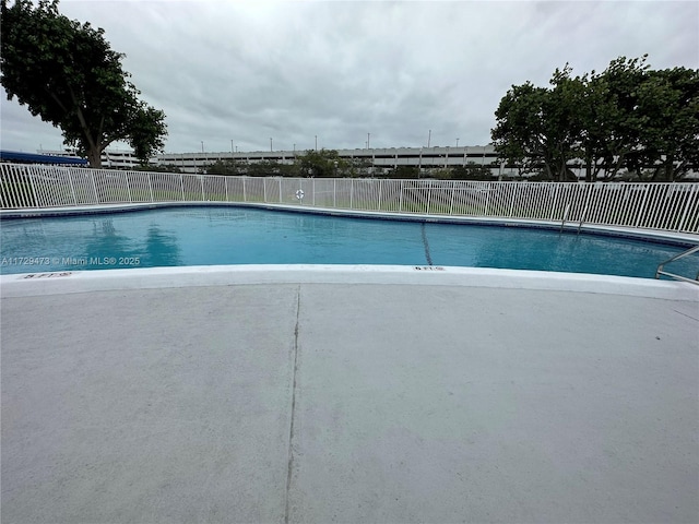 view of pool