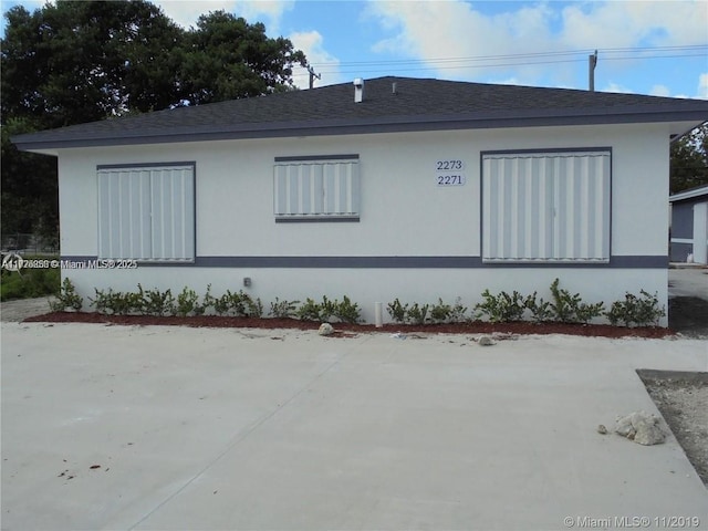 exterior space featuring a patio