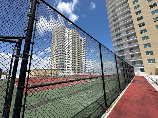 1755 E Hallandale Beach Blvd Unit 1605E, Hallandale Beach, FL 33009 - view of tennis court
