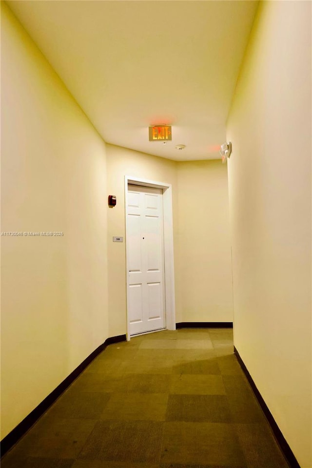 view of hallway