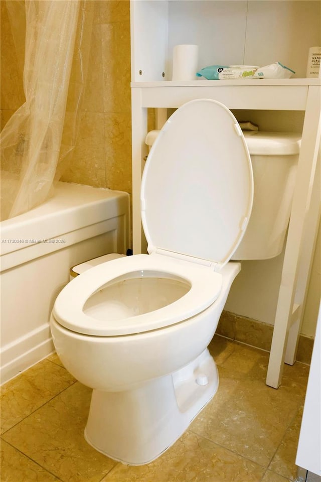 bathroom with toilet