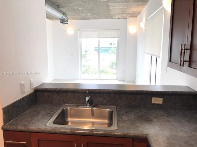 kitchen featuring sink