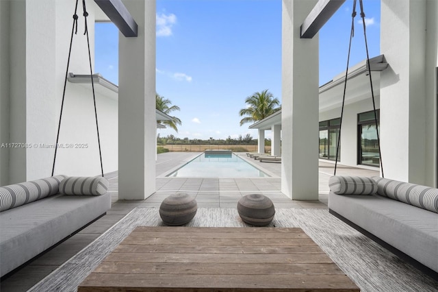 3275 Islewood Ave, Weston, FL 33332 - view of patio with an outdoor pool
