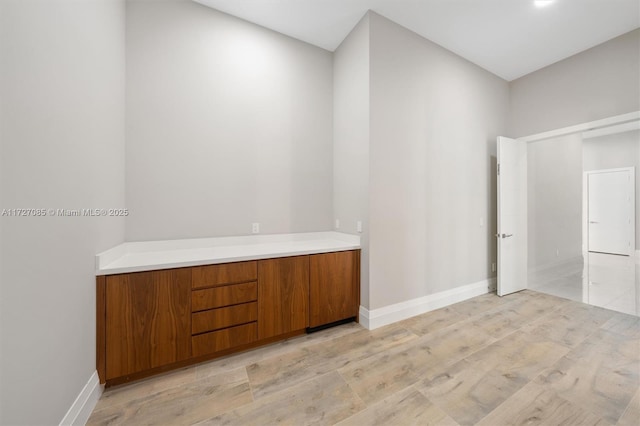 interior space featuring hardwood / wood-style flooring