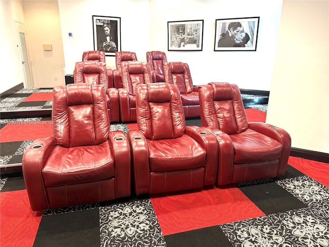 view of home theater