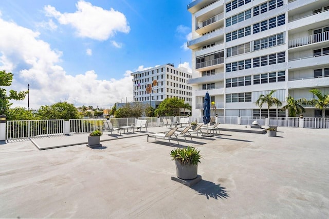 exterior space with a patio area