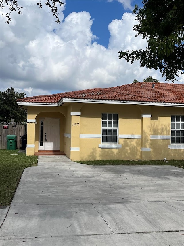 view of back of house