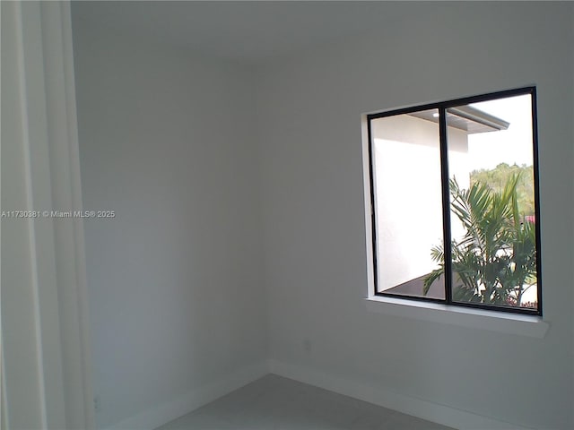 view of unfurnished room