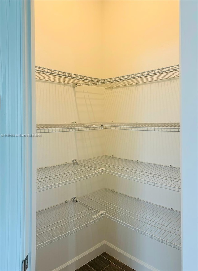 view of pantry