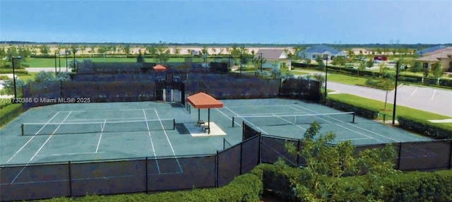 view of sport court