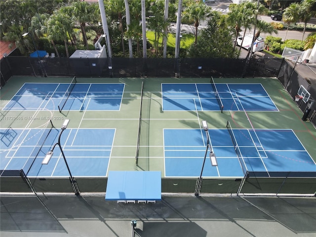 view of sport court