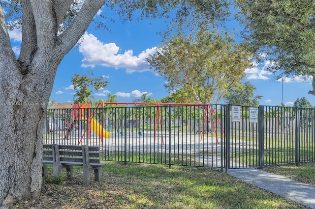 view of gate