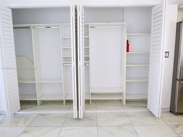 view of closet