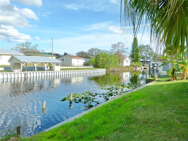 property view of water