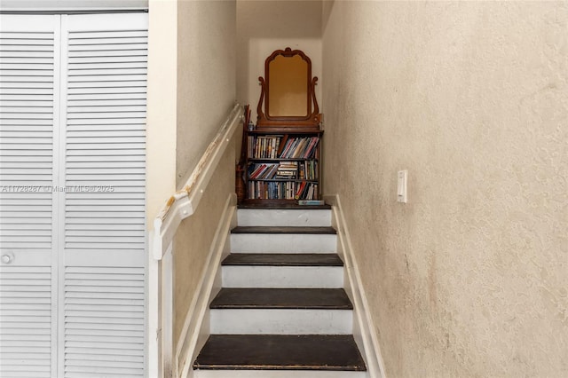 view of staircase