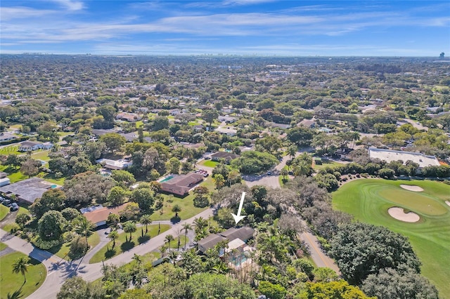 aerial view