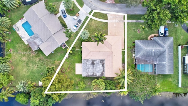 drone / aerial view