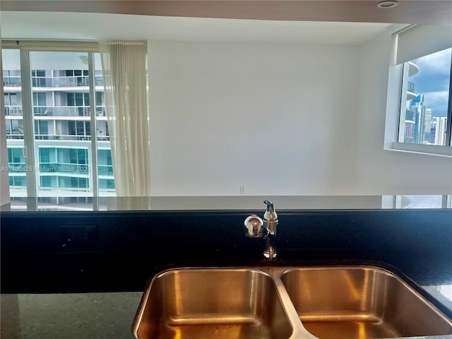 kitchen featuring sink