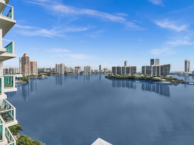 3201 NE 183rd St Unit 1207, Aventura, FL 33160 - water view featuring skyline