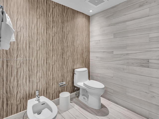 3201 NE 183rd St Unit 1207, Aventura, FL 33160 - bathroom featuring a bidet and toilet