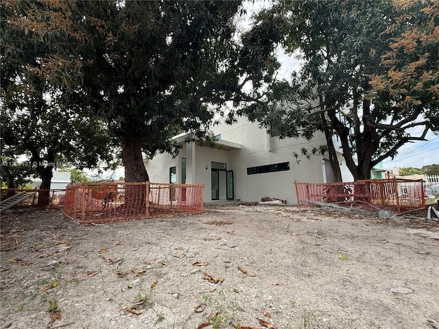 view of rear view of house