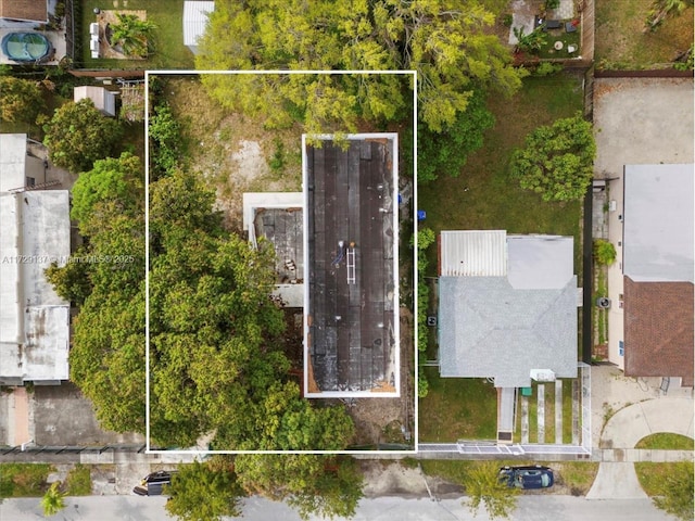 2606 SW 19th St, Miami, FL 33145 - birds eye view of property