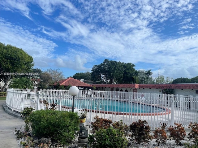 view of swimming pool