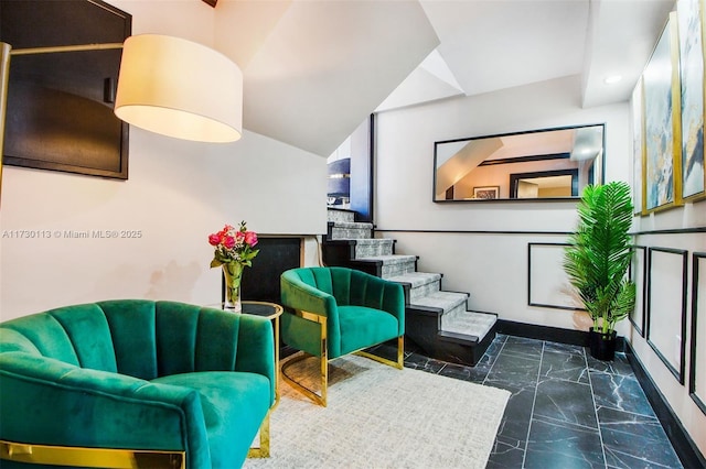 lobby featuring stairway