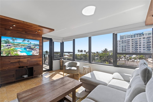 view of living room