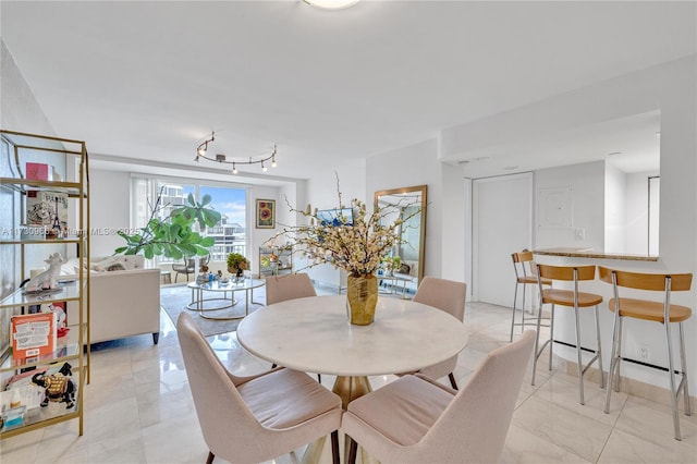 view of dining room