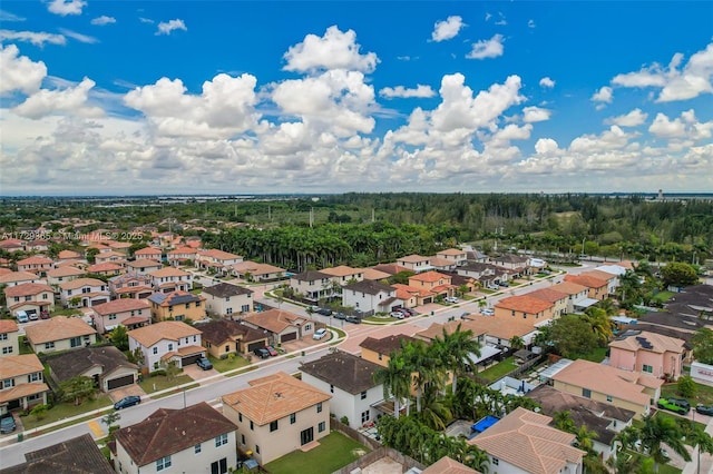 aerial view