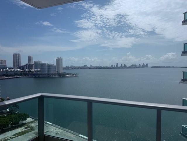 1331 Brickell Bay Dr Unit 1602, Miami, FL 33131 - water view with skyline
