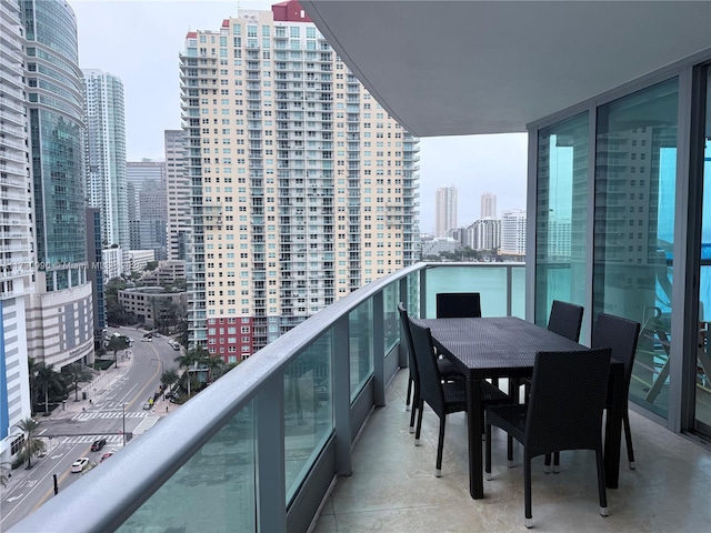 1331 Brickell Bay Dr Unit 1602, Miami, FL 33131 - balcony with a view of city